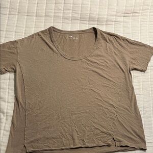 Aerie Tan Short Sleeve Tee
